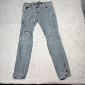 G-Star Raw 5620 3D Zip Knee Super Slim Men's Jeans Size W 34 L 32